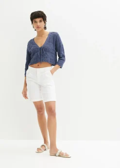 bonprix bonprix Bolero de punto ajour índigo Hot