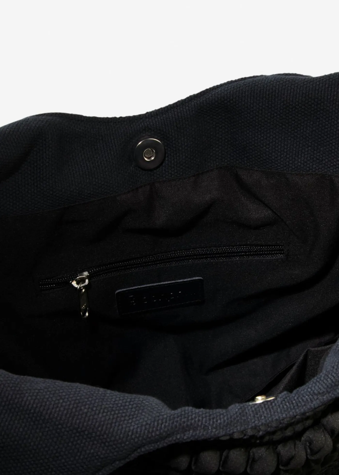 bonprix bonprix Bolso shopper de tela Negro Outlet