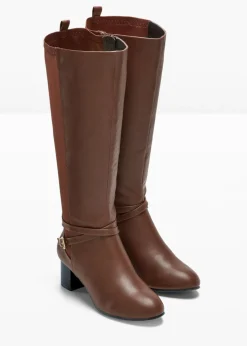 bonprix bonprix Botas Marrón oscuro Online