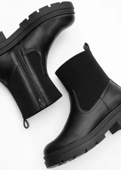 bonprix bonprix Botas Chelsea Negro