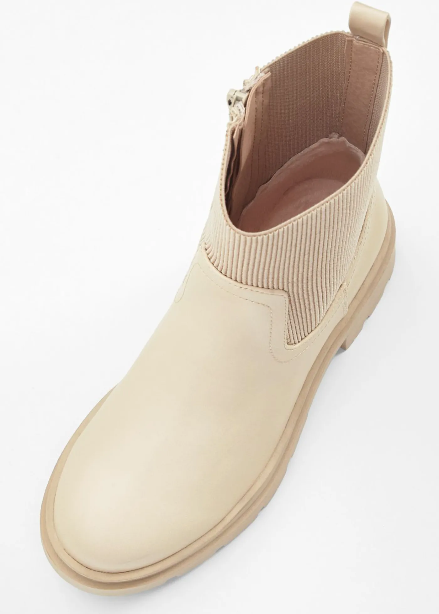 bonprix bonprix Botas Chelsea Beige