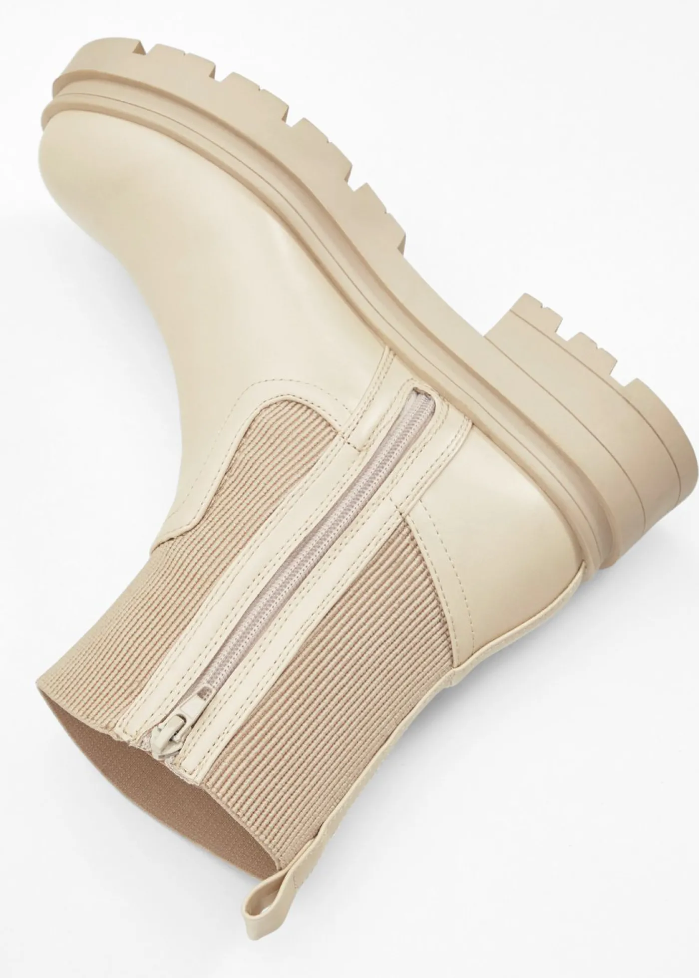 bonprix bonprix Botas Chelsea Beige