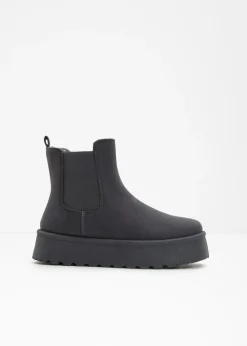 bonprix bonprix Botas Chelsea pizarra Discount