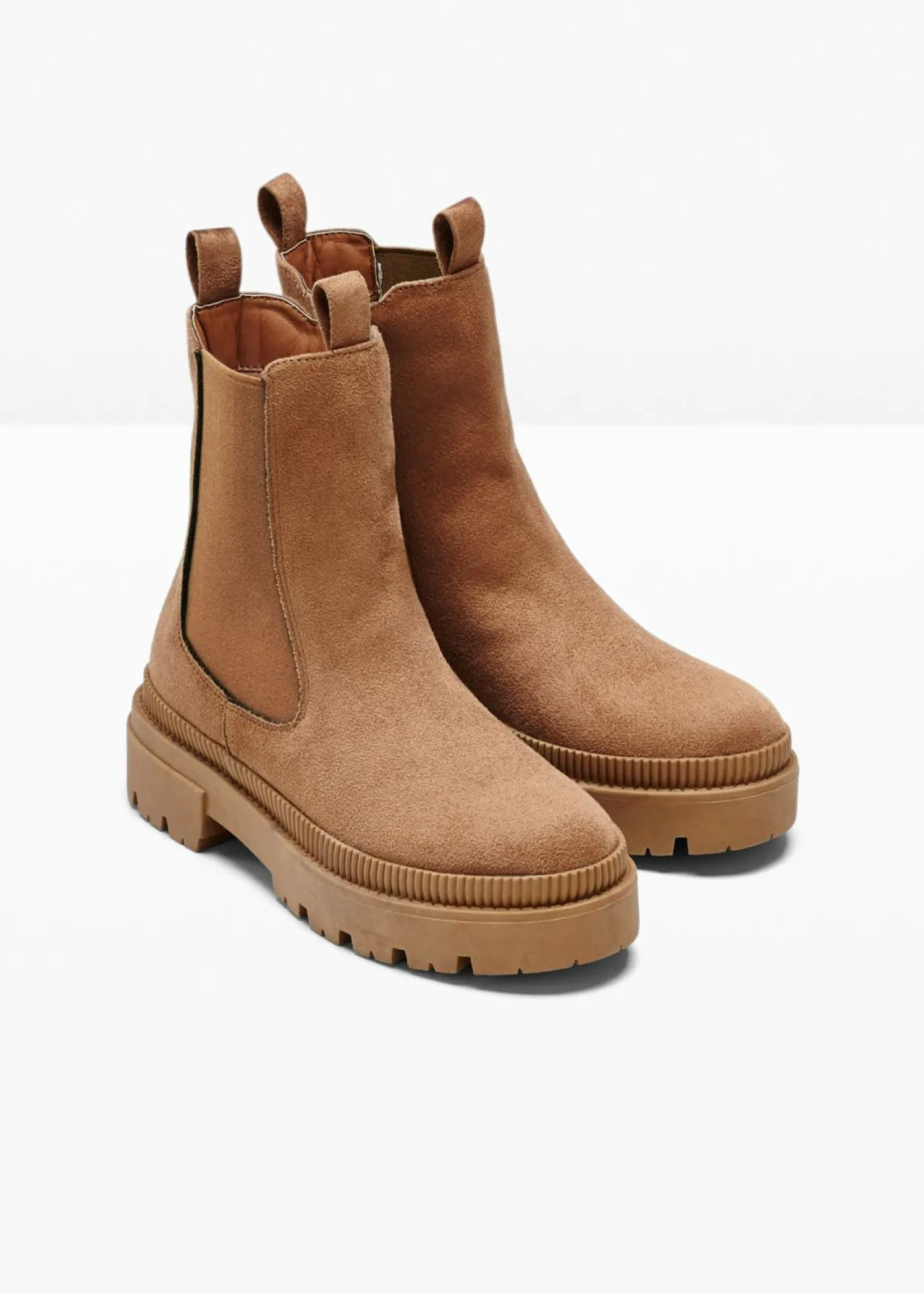 bonprix bonprix Botas Chelsea con suela perfilada marrón Sale