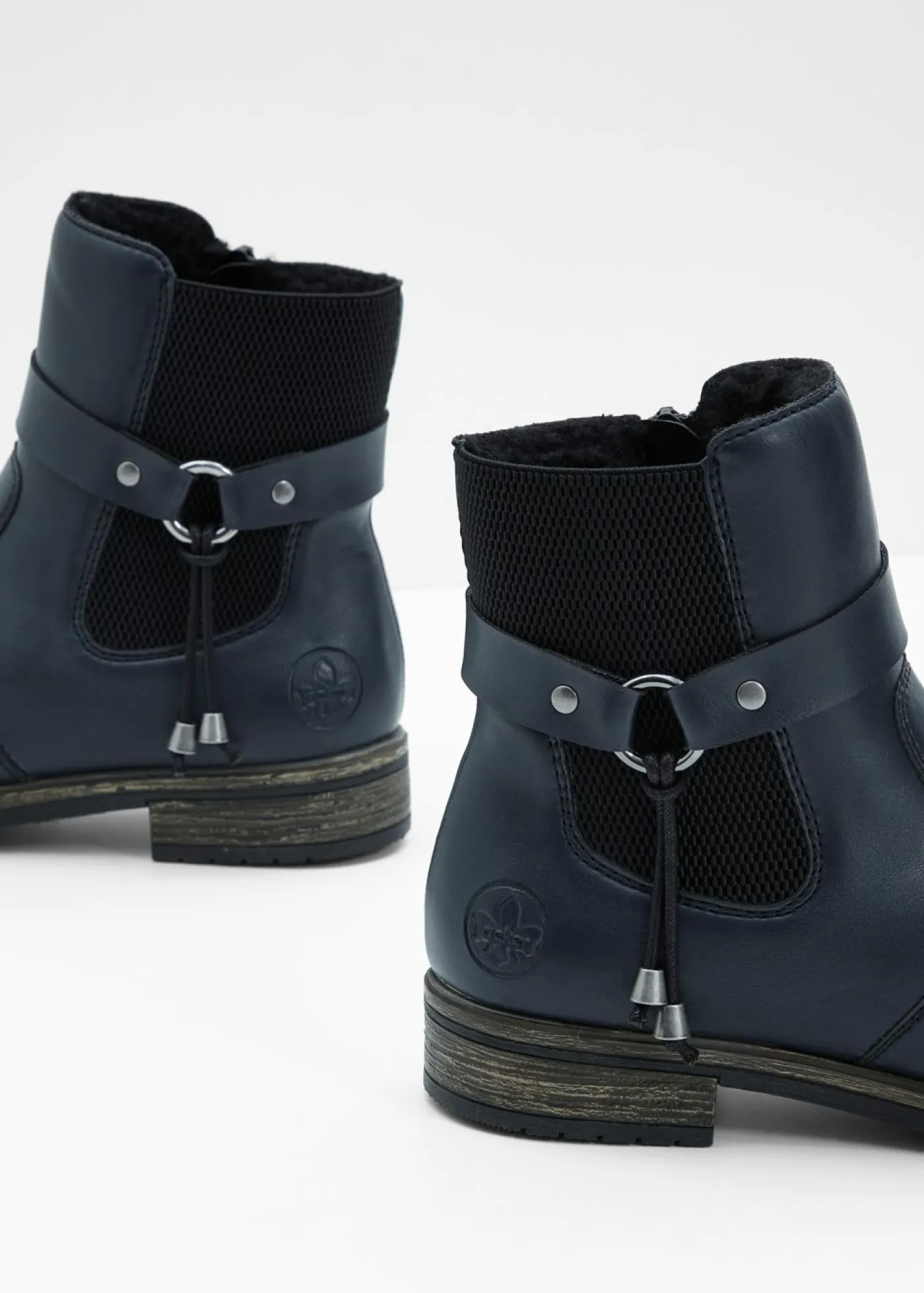 bonprix Rieker Botas Chelsea de Rieker Azul marino Sale