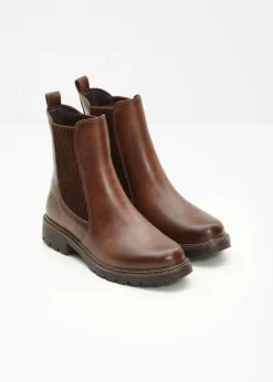 bonprix Tamaris Botas chelsea de Tamaris marrón Online