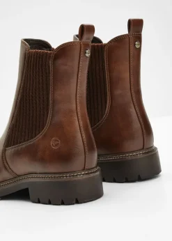 bonprix Tamaris Botas chelsea de Tamaris marrón Online