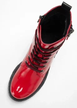 bonprix Marco Tozzi Botas con cordones de Marco Tozzi by Guido Maria Kretschmer Rojo Sale