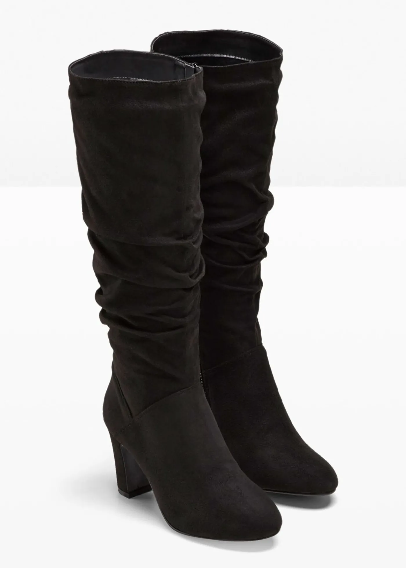 bonprix bonprix Botas con fruncido Negro Best