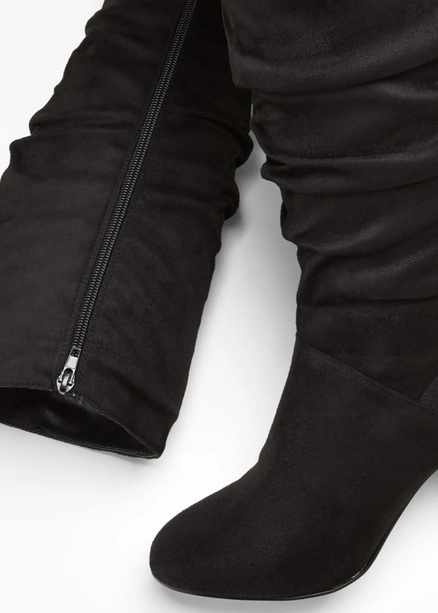 bonprix bonprix Botas con fruncido Negro Best