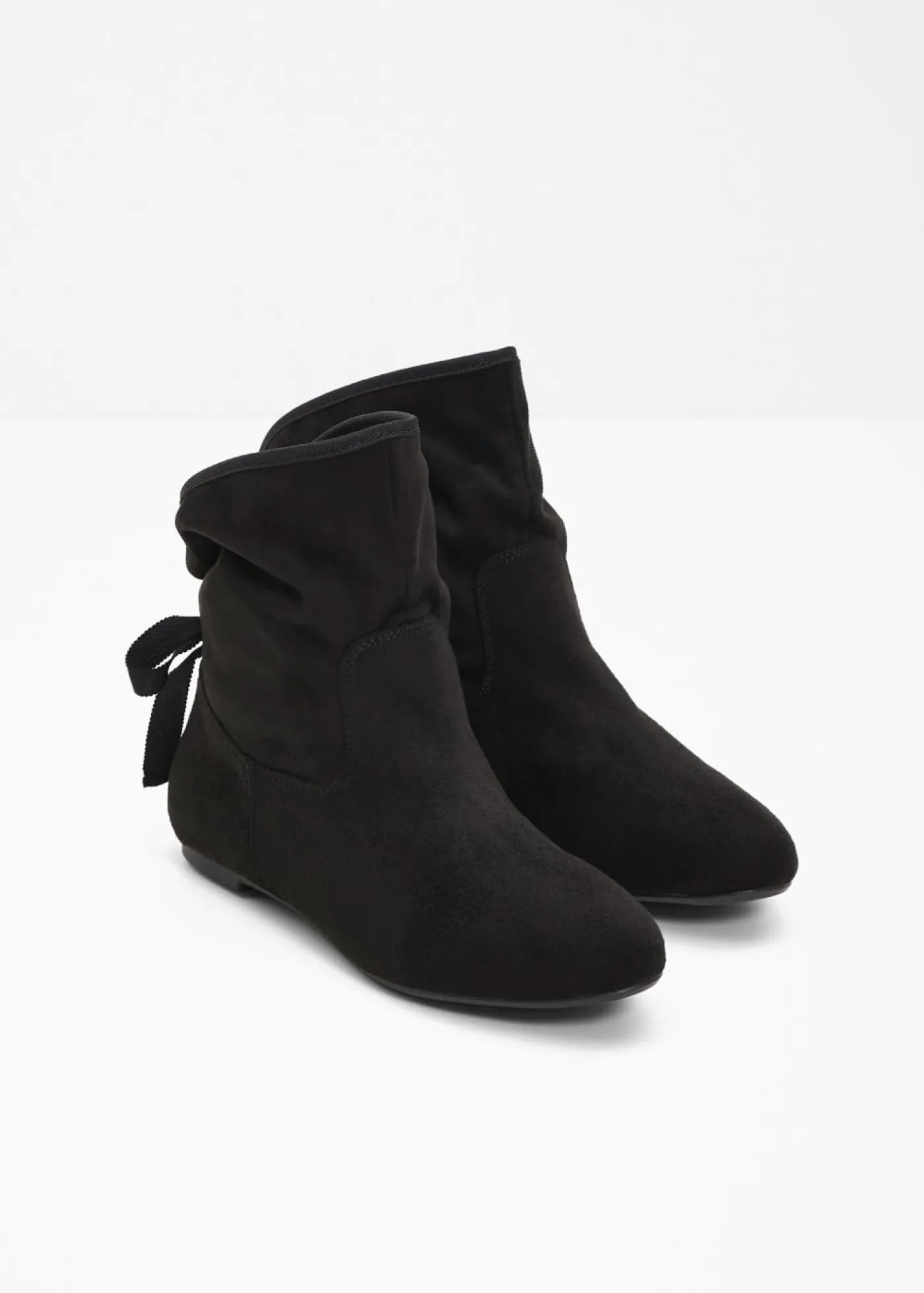 bonprix bonprix Botas con lazo Negro Outlet