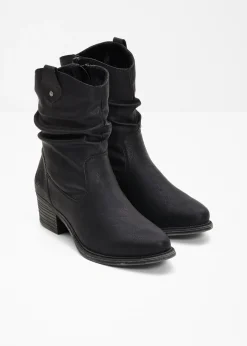 bonprix Rieker Botas cowboy cómodas y forradas de Rieker Negro