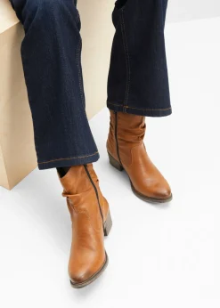 bonprix Rieker Botas cowboy cómodas y forradas de Rieker Coñac Sale