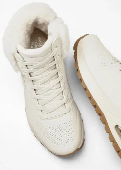 bonprix Skechers Botas de cordones Skechers con espuma viscoelástica Arena claro Sale
