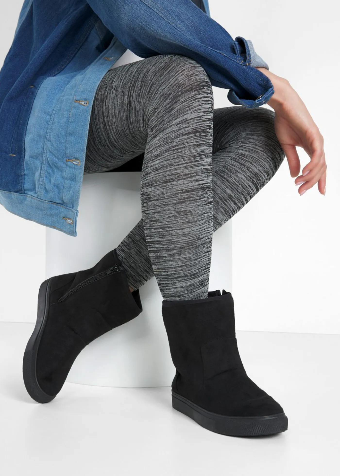 bonprix bonprix Botas de invierno Negro Hot