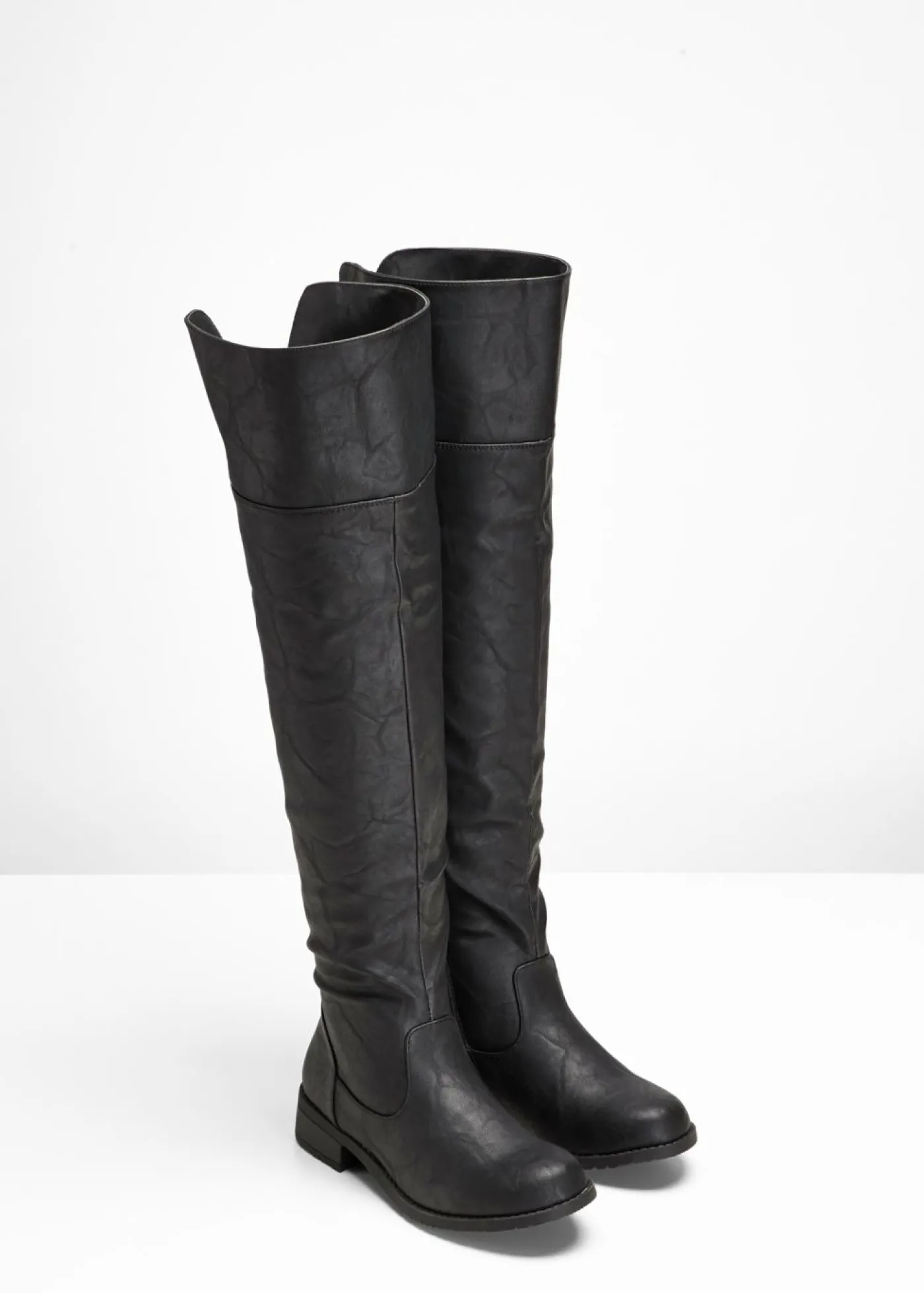 bonprix bonprix Botas por encima de la rodilla Negro Clearance