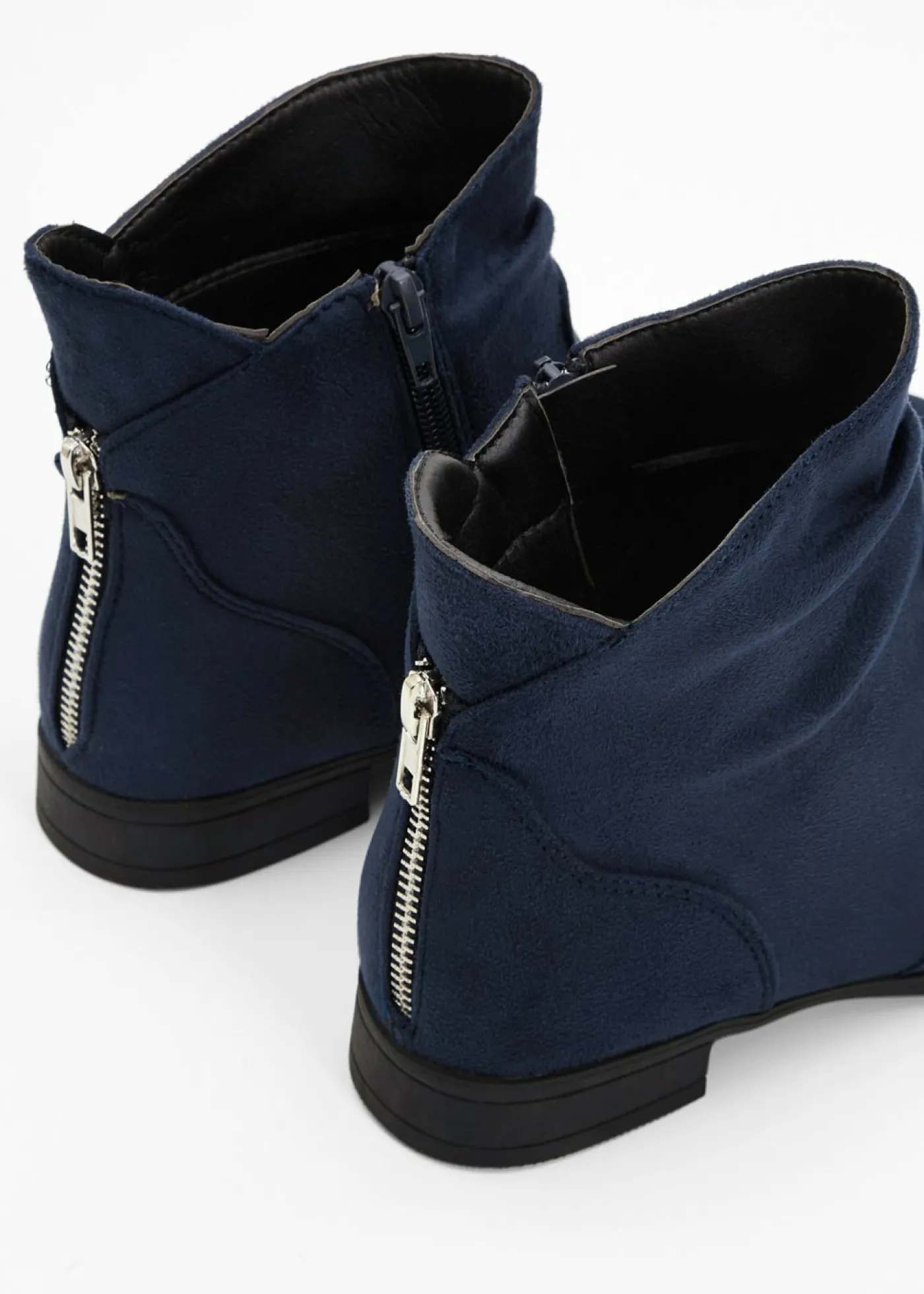bonprix bonprix Botines con fruncido Azul marino Best