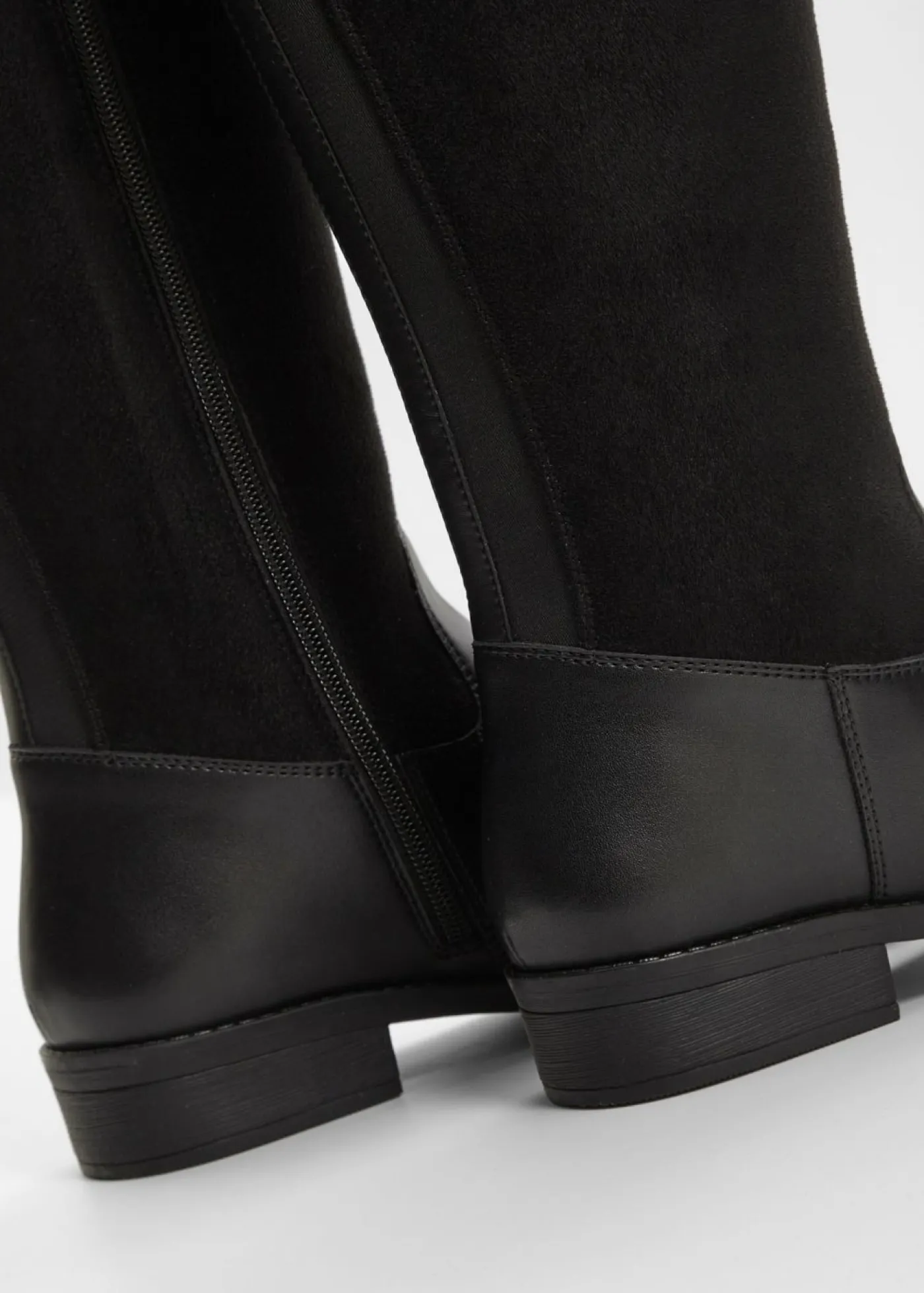 bonprix bonprix Botines de caña ancha Negro Discount