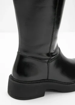 bonprix bonprix Botines de caña ancha Negro