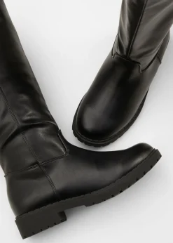 bonprix bonprix Botines de caña ancha Negro Sale