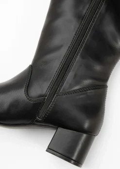 bonprix bonprix Botines de caña ancha Negro New