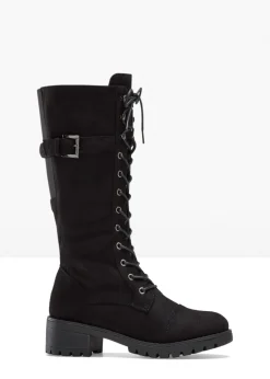 bonprix bonprix Botines de cordones Negro Hot