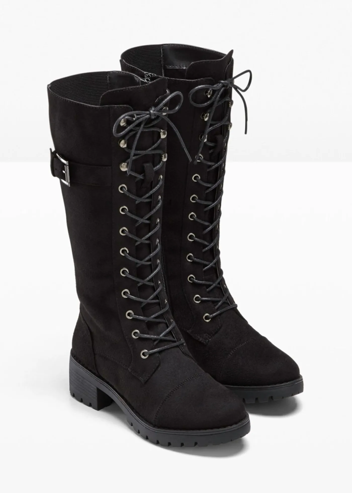 bonprix bonprix Botines de cordones Negro Hot
