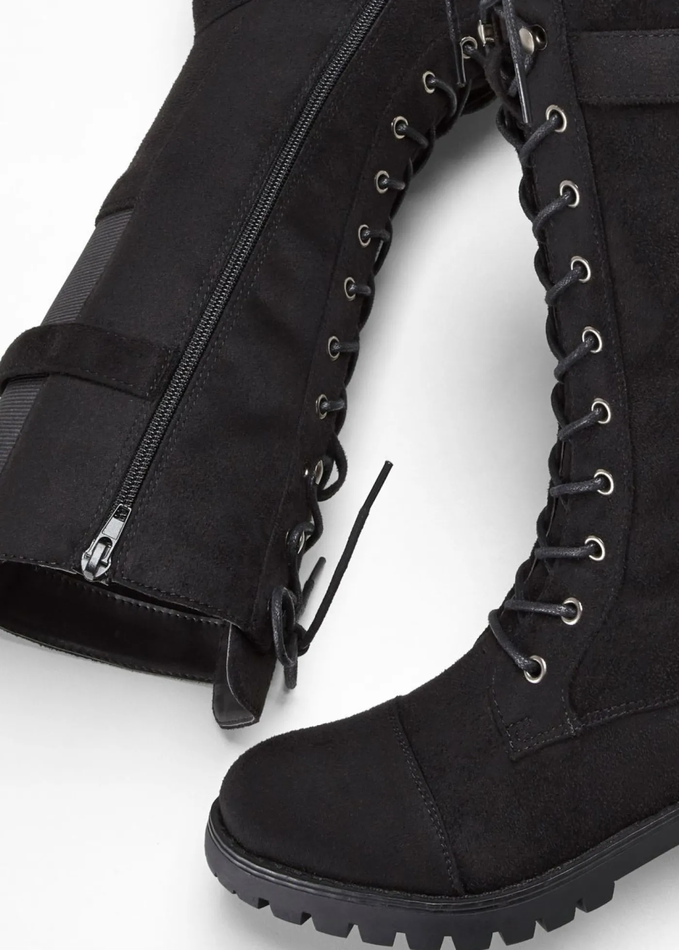 bonprix bonprix Botines de cordones Negro Hot