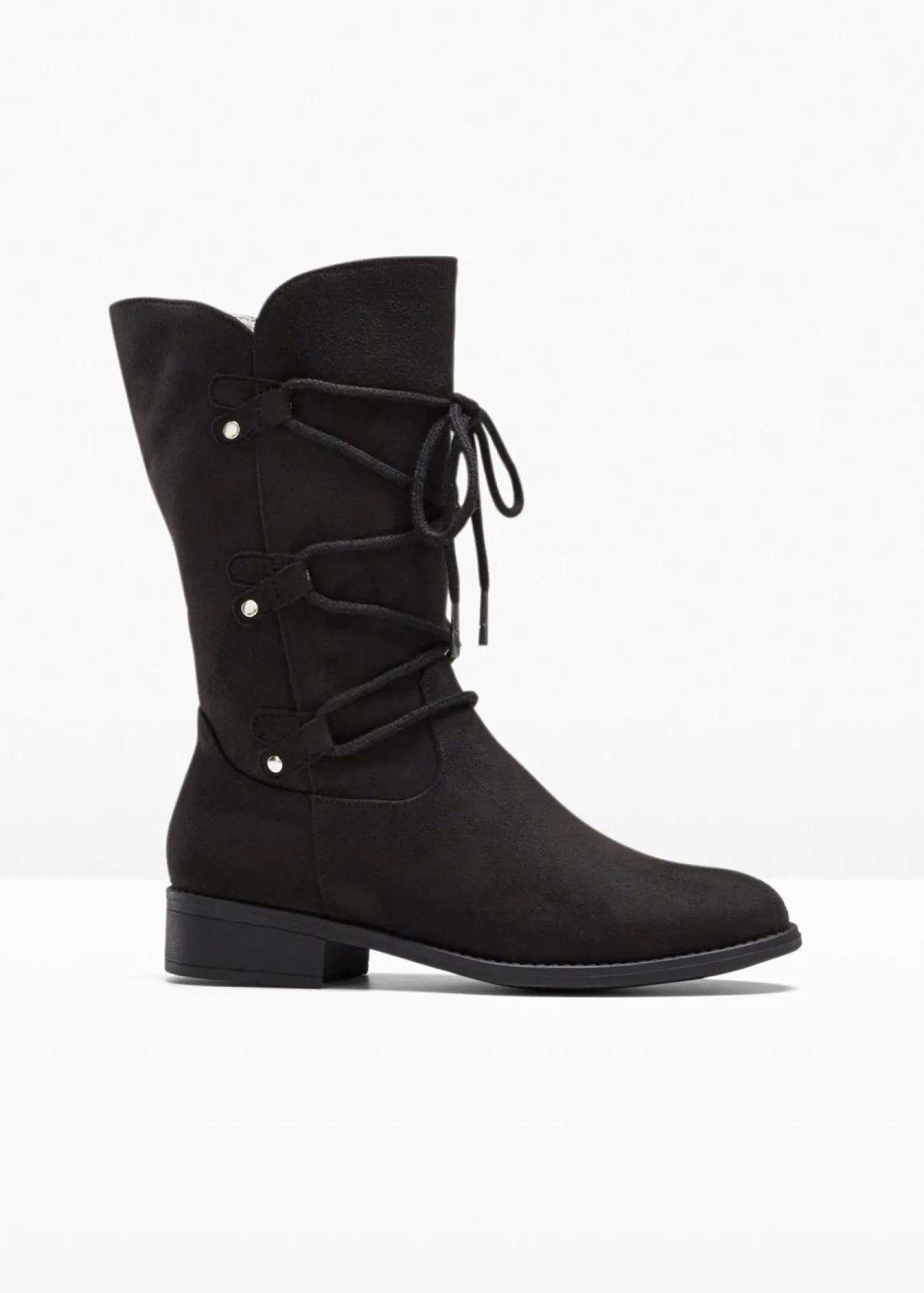 bonprix bonprix Botines de cordones Negro Outlet