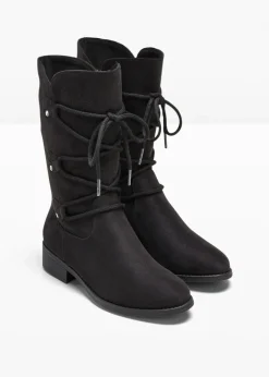 bonprix bonprix Botines de cordones Negro Outlet