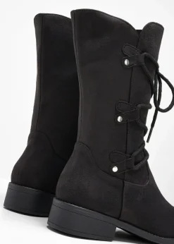 bonprix bonprix Botines de cordones Negro Outlet