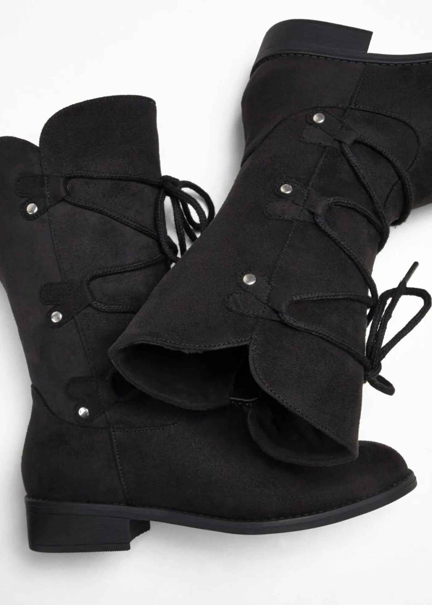 bonprix bonprix Botines de cordones Negro Outlet