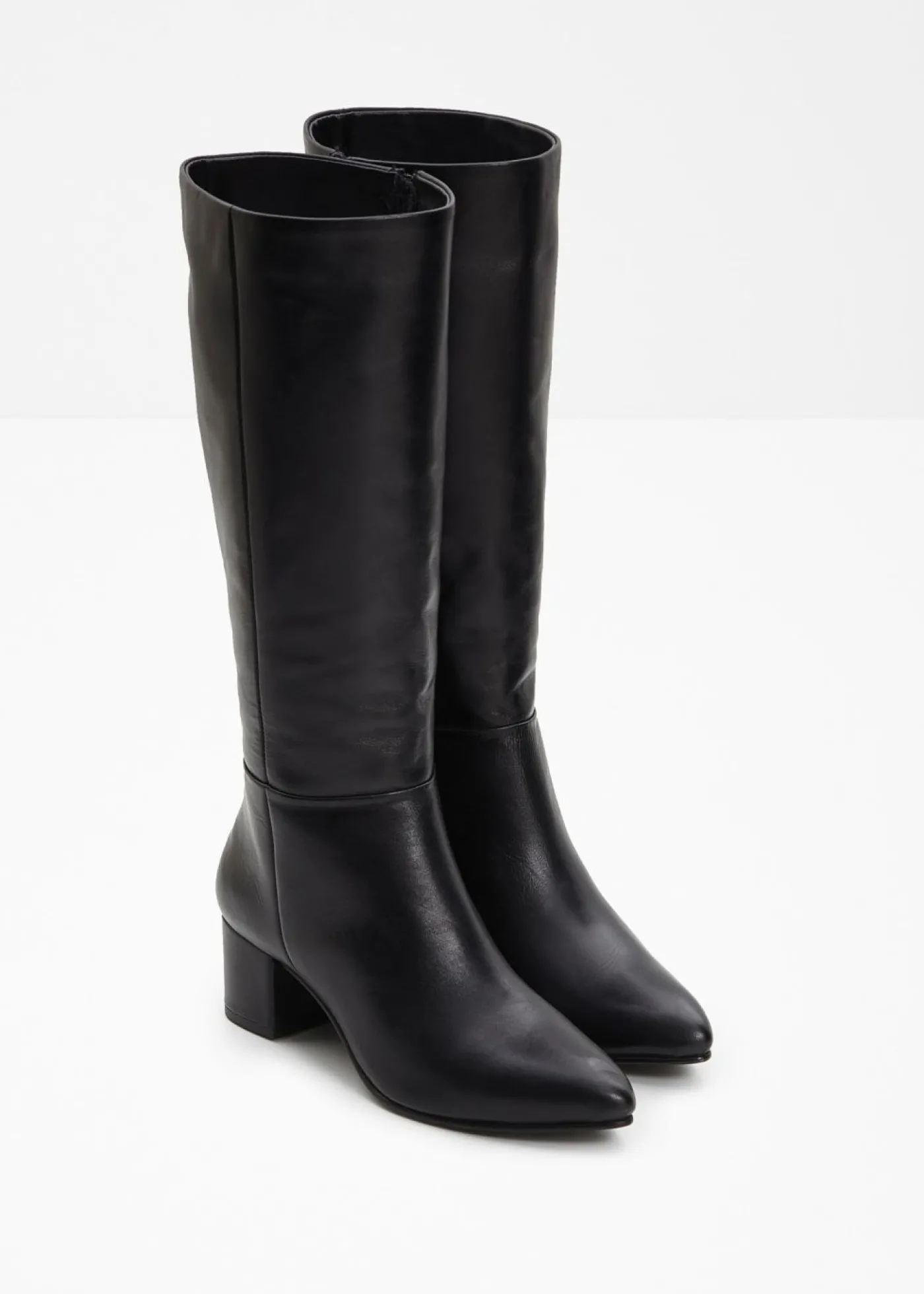 bonprix bonprix Botines de cuero Negro Hot