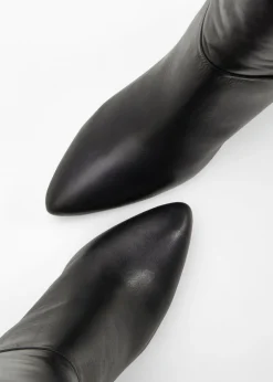 bonprix bonprix Botines de cuero Negro Hot