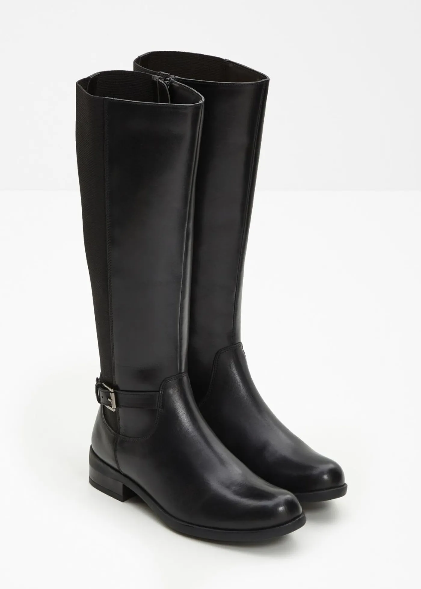 bonprix bonprix Botines de cuero Negro Clearance