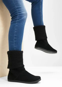 bonprix bonprix Botines de invierno Negro Hot