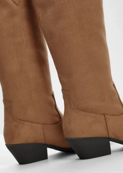 bonprix bonprix Botines vaqueros bronceado Online
