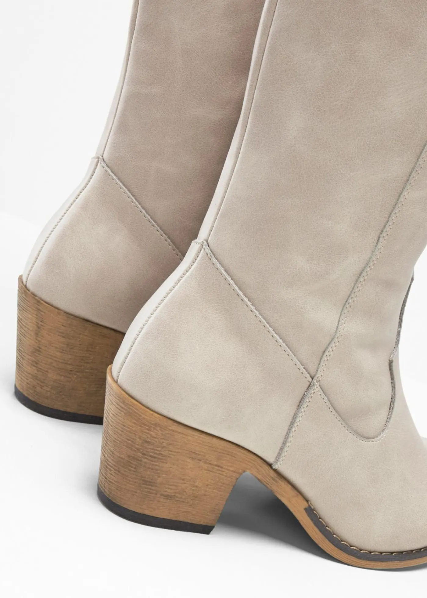 bonprix bonprix Botines vaqueros Marrón grisáceo Clearance