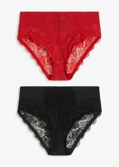 bonprix bonprix Braga Negro-rojo salsa New