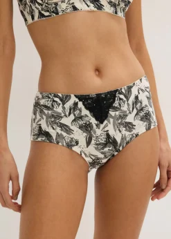 bonprix bonprix Braga (4 unidades) Negro-Beige natural Clearance