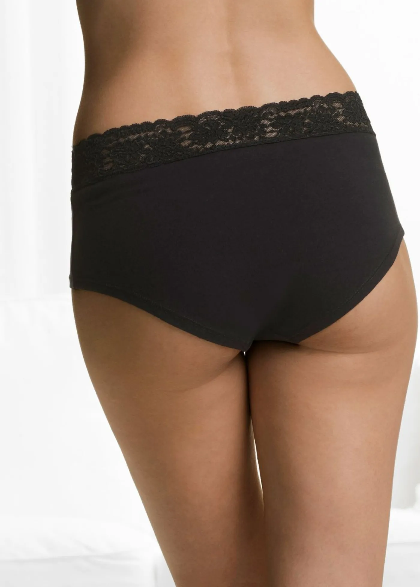 bonprix bonprix Braga (4 unidades) Negro-blanco