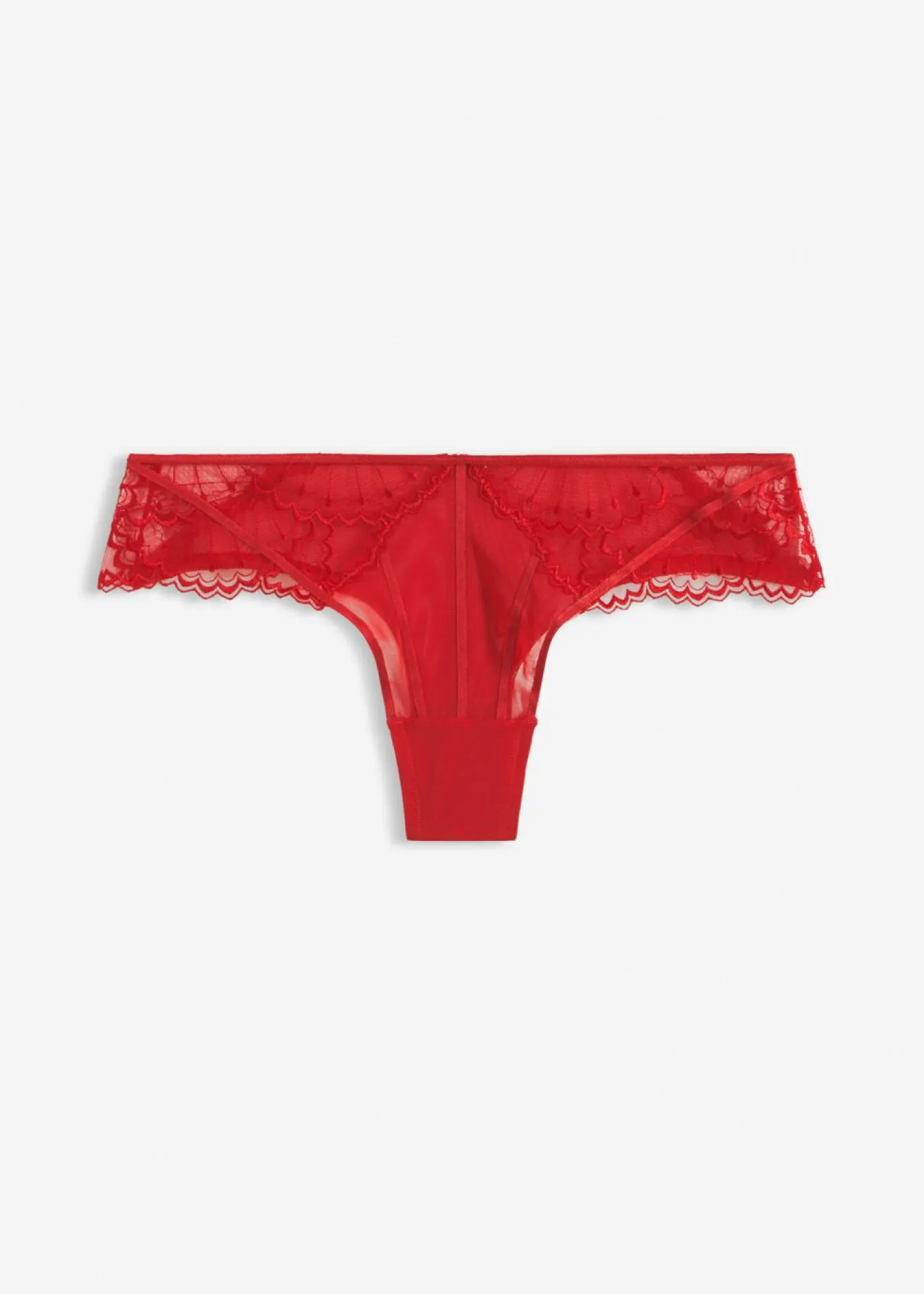 bonprix bonprix Braga brasileña con bordado Rojo salsa Hot