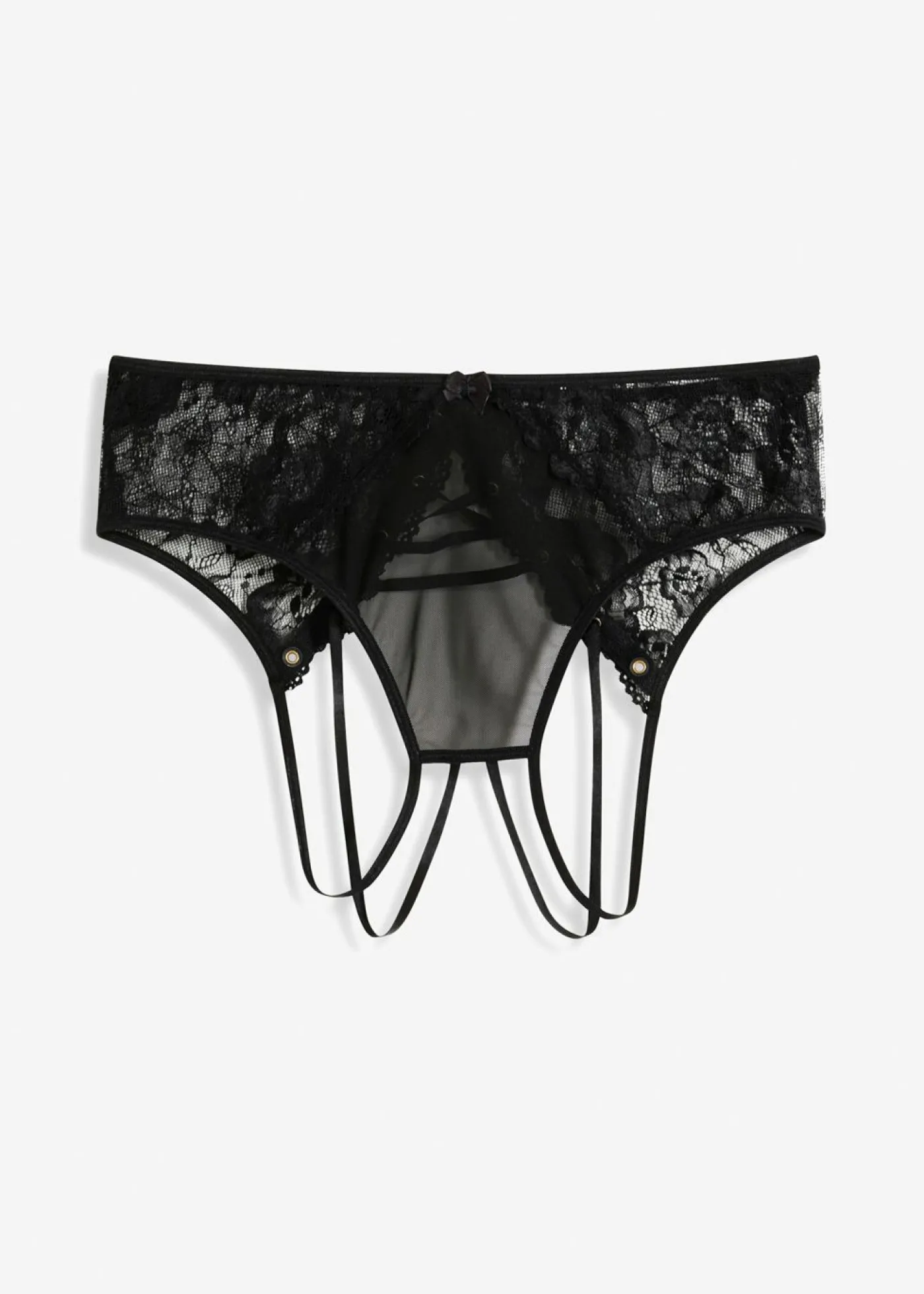 bonprix VENUS Braga con abertura Negro Hot