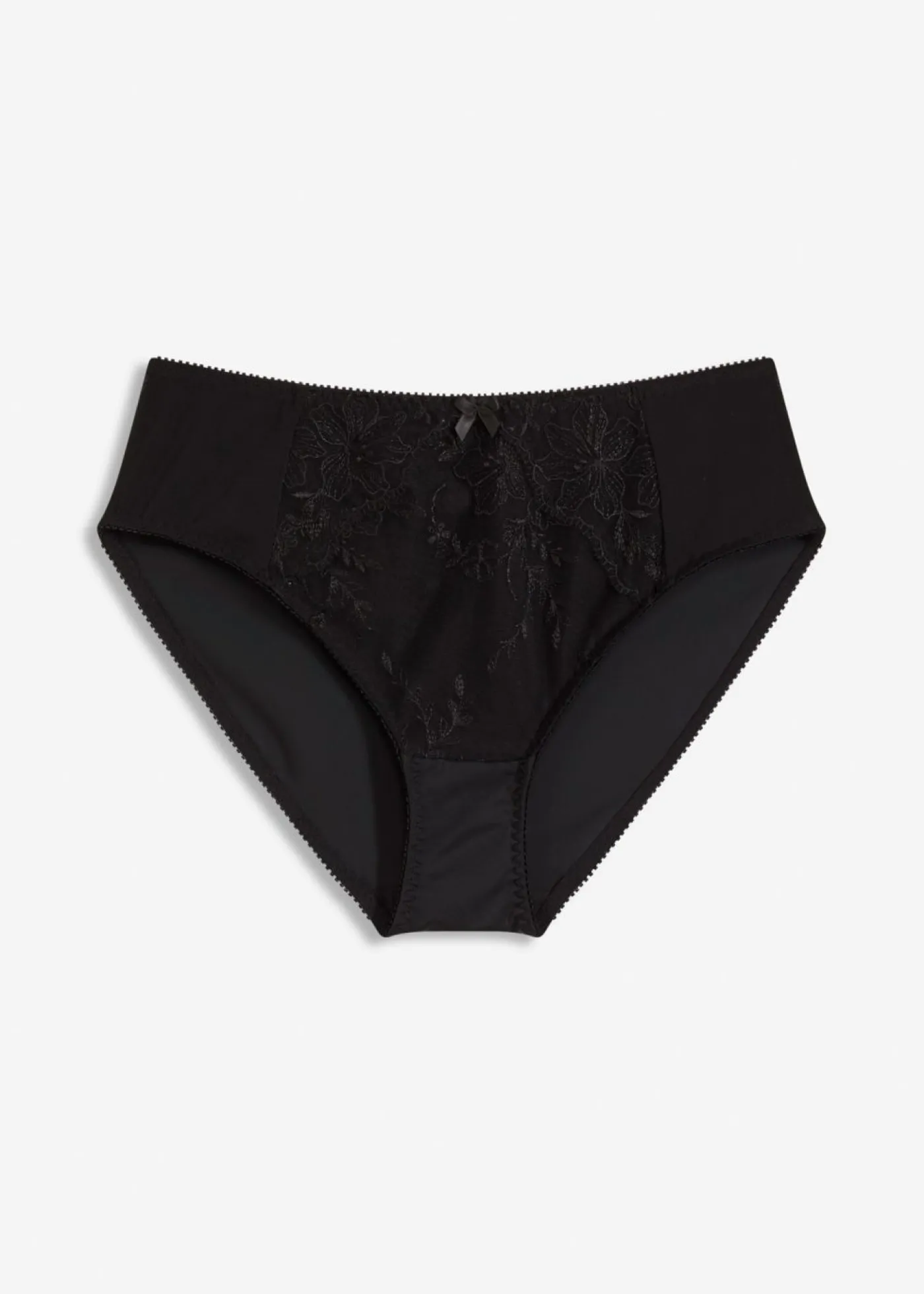 bonprix bonprix Braga con bordado Negro Outlet
