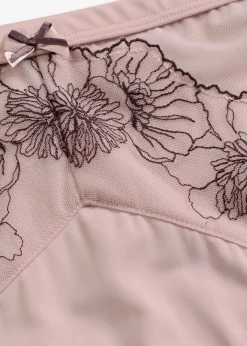 bonprix bonprix Braga con bordado delicado rosa mate-baya Online