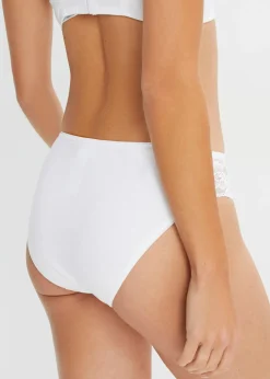 bonprix bonprix Braga con encaje (4 unidades) Blanco Best