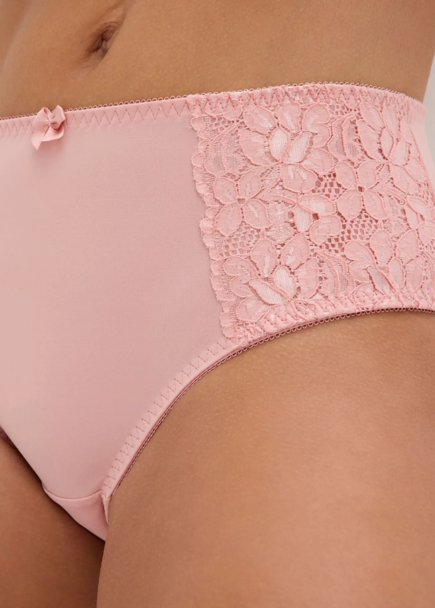 bonprix bonprix Braga con encaje delicado (2 unidades) Rosa vintage + rosa vintage Discount