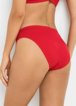 bonprix bonprix Braga con encaje delicado (2 unidades) Fresa + gris jaspeado Best