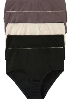 bonprix bonprix Braga maxi (5 unidades) Negro/baya ahumado/beige arena New