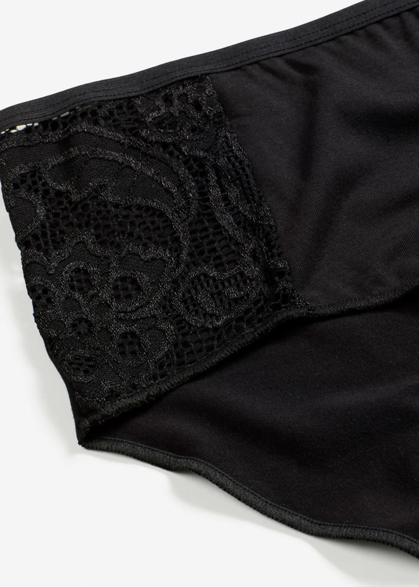 bonprix bonprix Braga (4 unidades) de modal suave Negro